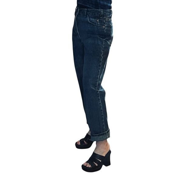 Levi's 550 Vintage 80s Orange Tag USA Relaxed Fit Blue Straight Jean Classic 33 - Picture 3 of 15